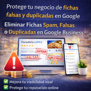 Eliminar Fichas Spam Falsas o Duplicadas en Google Business